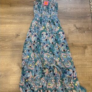 Dressed in LALA Multicolor Swirl Maxi Dress